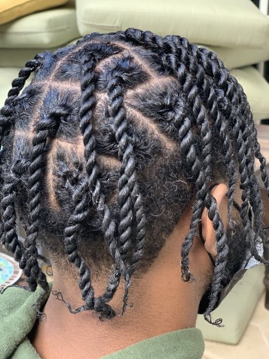 Marley Twist Braided Hairstyles