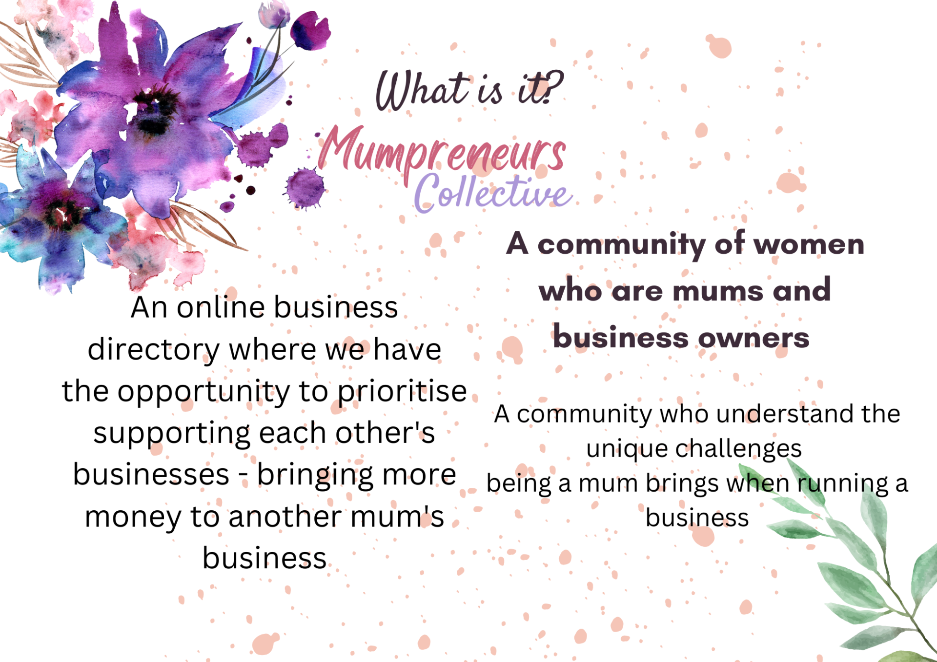 For Mums in Business