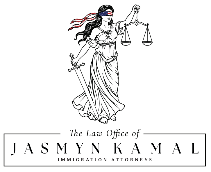 The logo for Arora Kamal attorneys at law