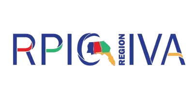RPiC Region IVA logo in blue, red, green, and yellow text with a stylized multicolor shape