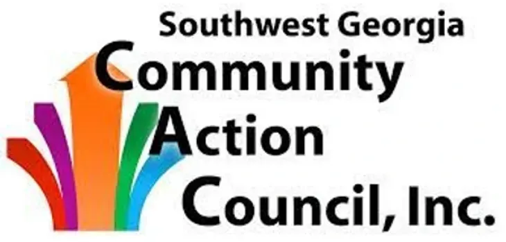 Southwest Georgia Community Action Council, Inc. logo with multicolored fan graphic