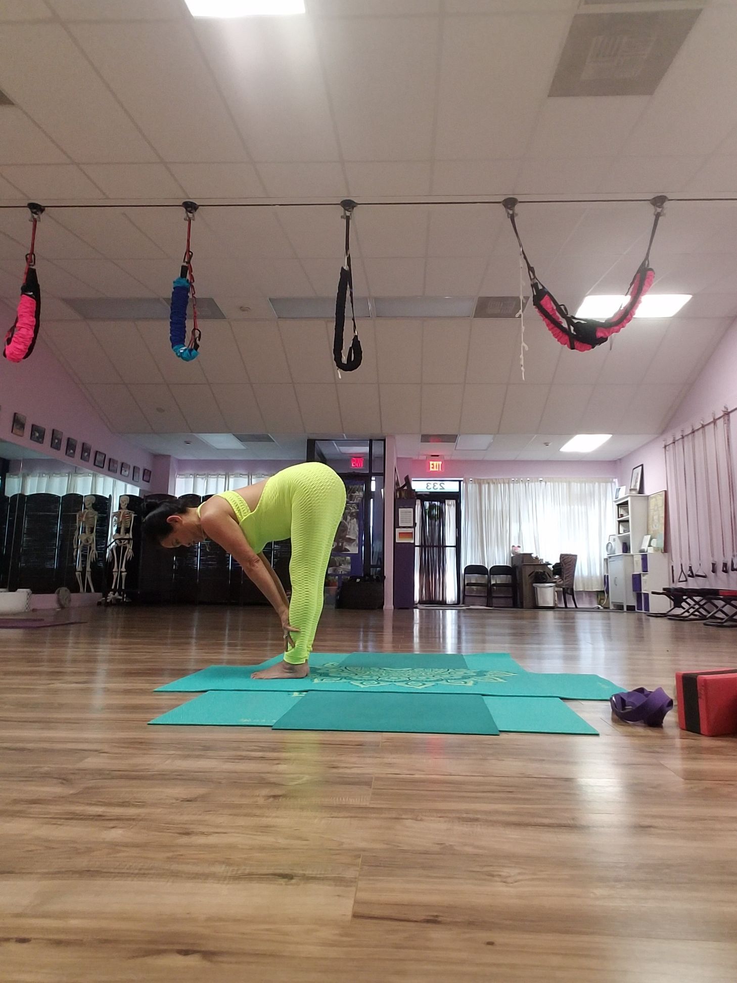 Sun Salutation 1st Sequence 4th Pose