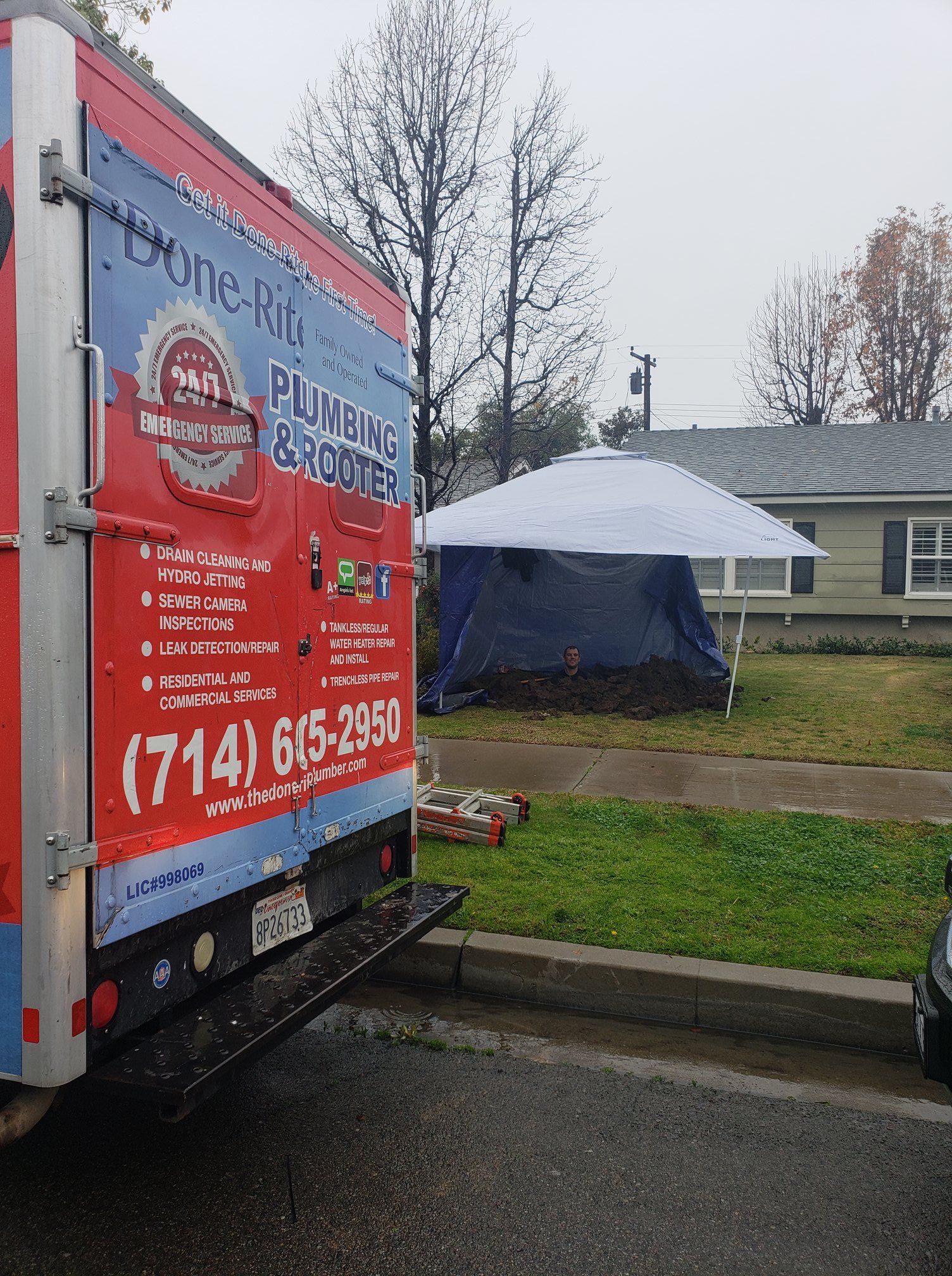 Done-Rite Plumbing & Rooter Vehicle Service