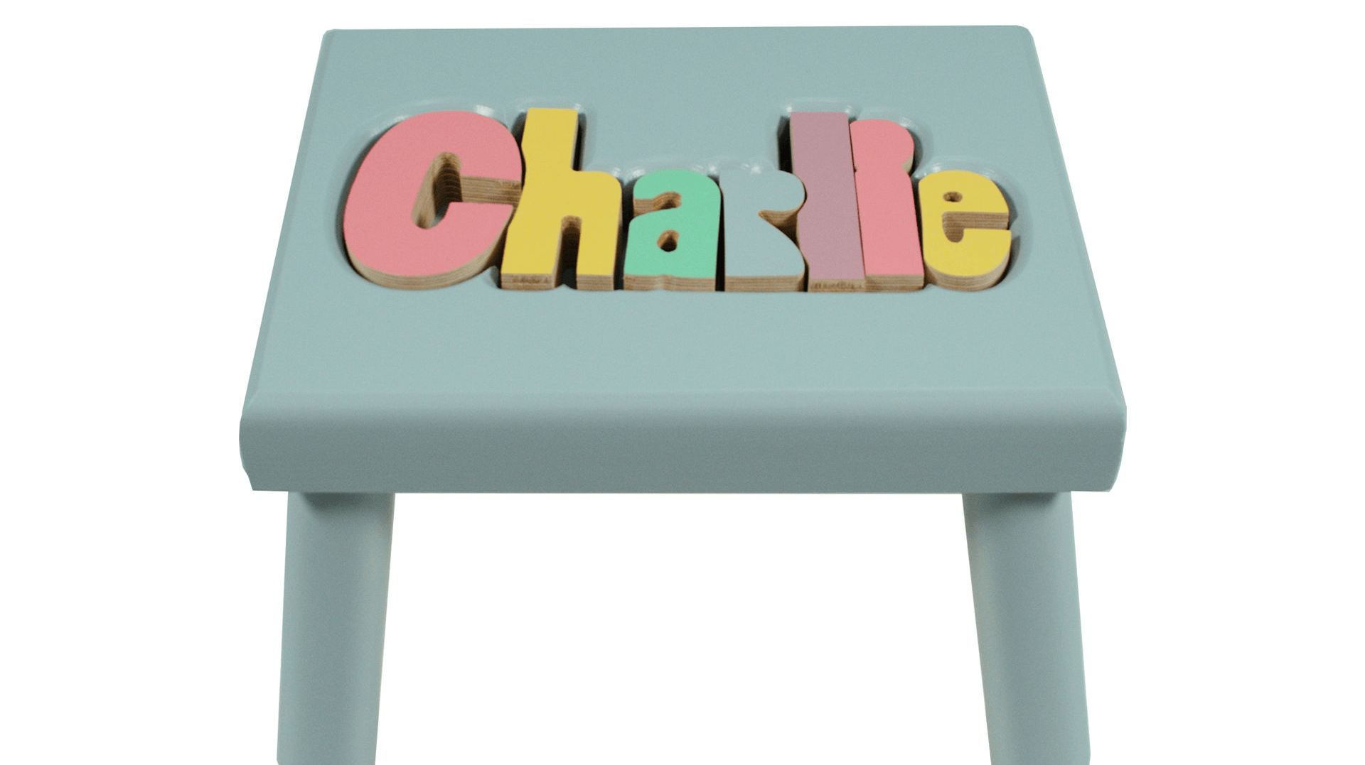 colorful classic puzzle stool gif showing multiple colors and selection choices