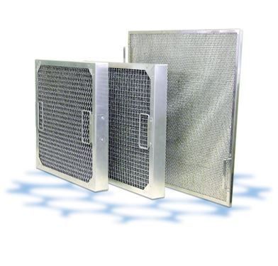 Three Rectangular Metal Mesh Grease Filters — Central Coast Commercial Kitchen Cleaning in Tuggerah, NSW