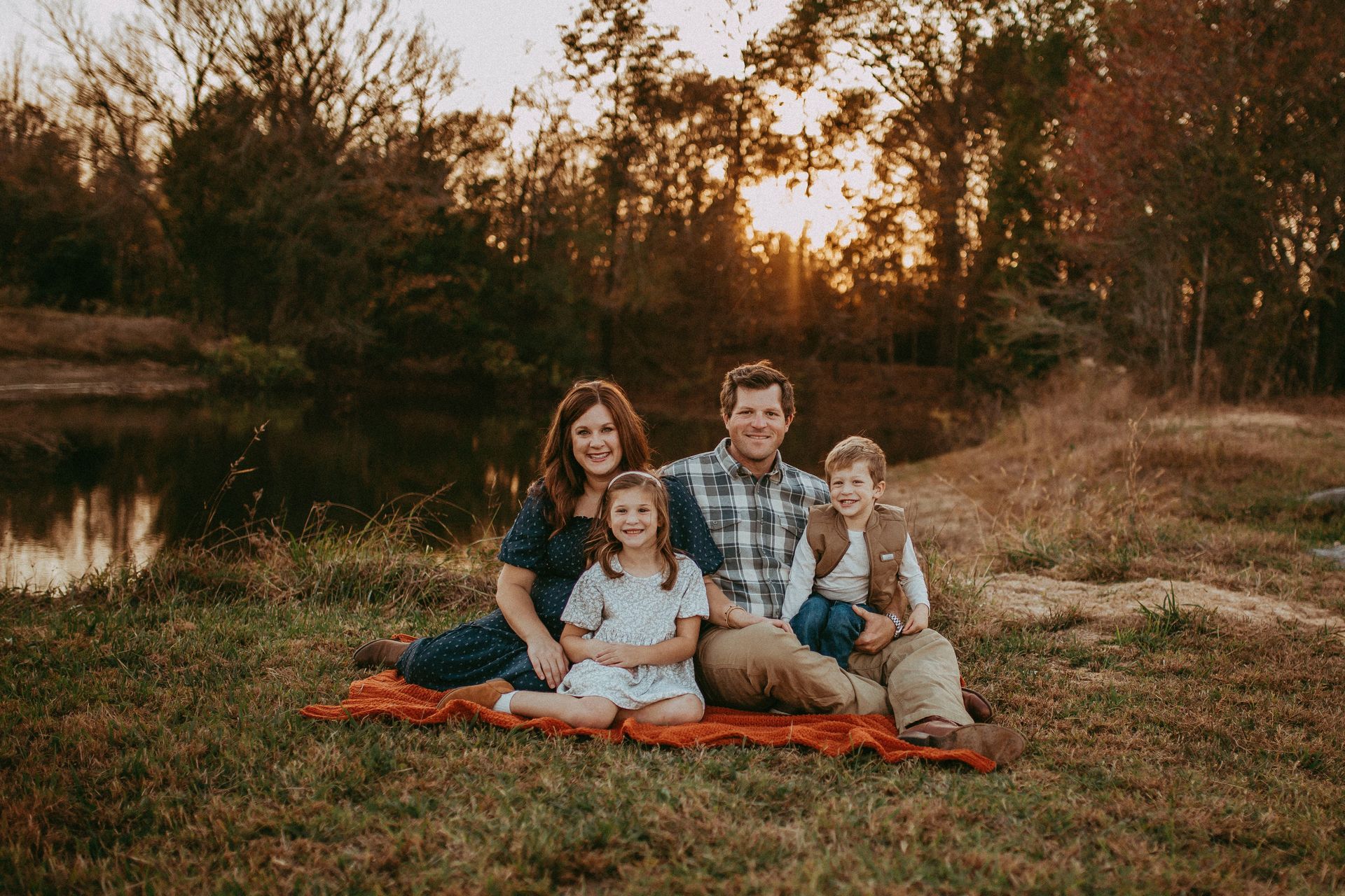 Dandelion Builds Co. family photo.
