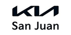 Logotipo de Kia San Juan en texto negro sobre fondo blanco