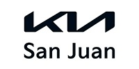 Logotipo de Kia San Juan en texto negro sobre fondo blanco