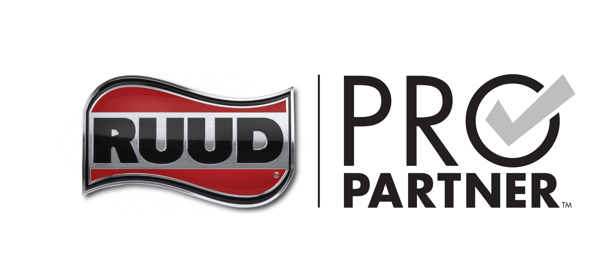 A logo for a company called ruud pro partner