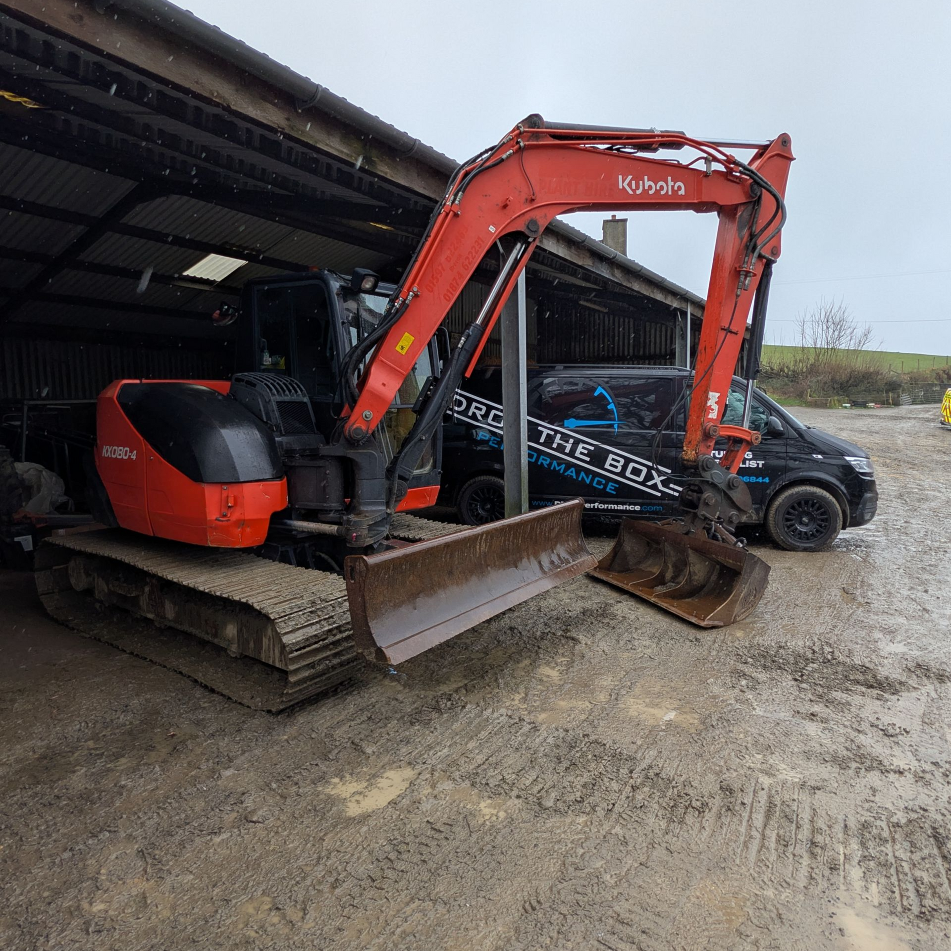 kubota kx080