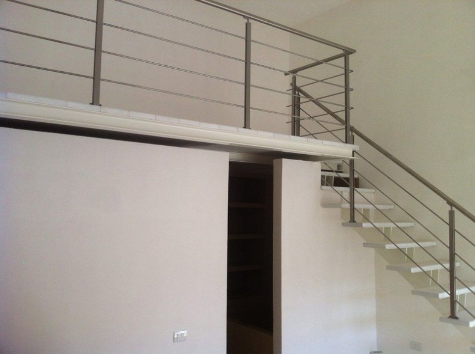 parapets and metal railings