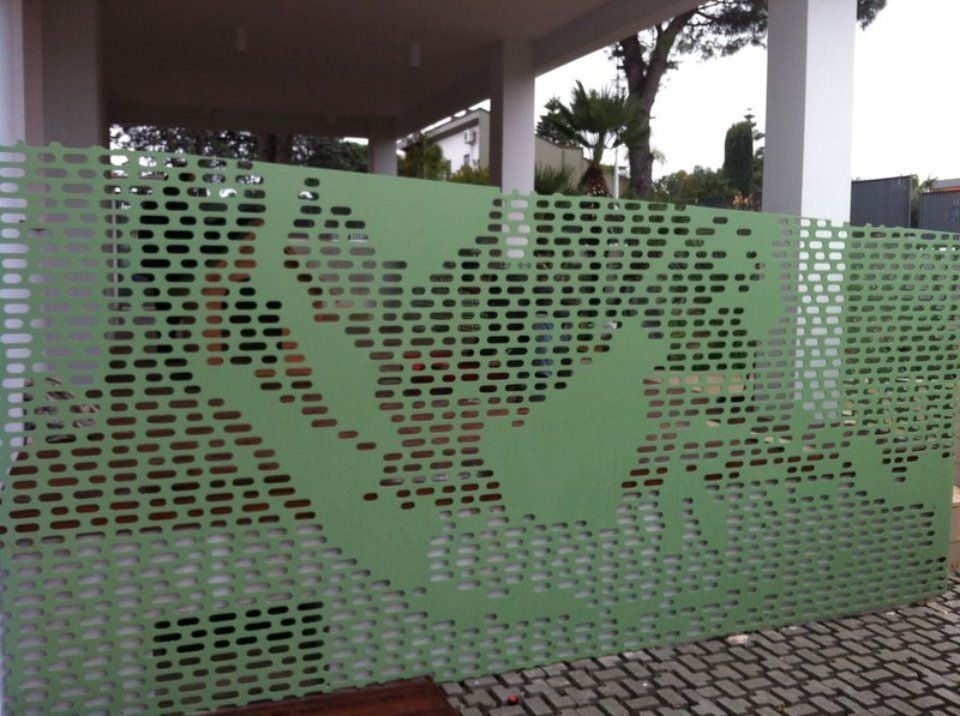 decorated railings