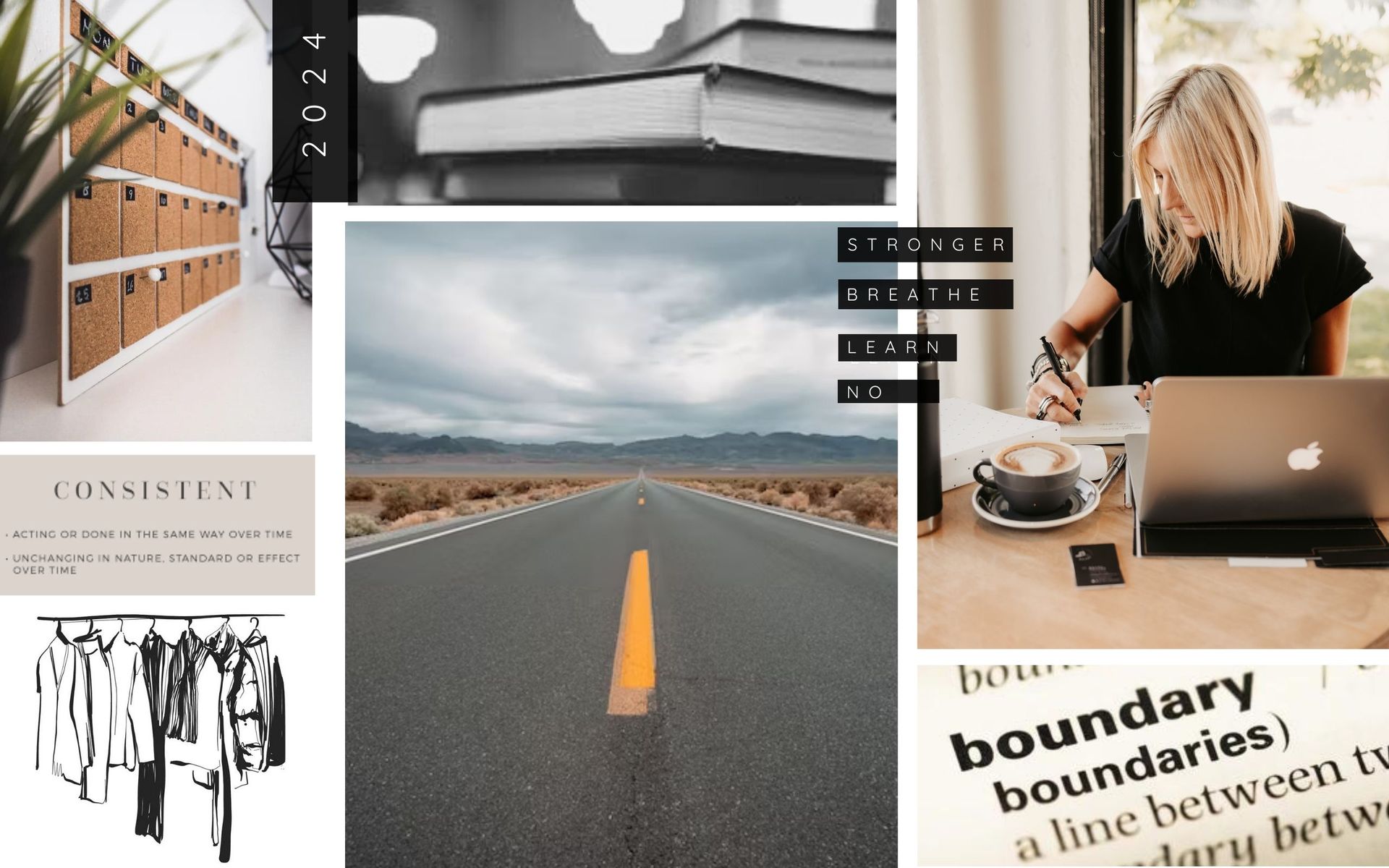 Virtually Brady Vision Board