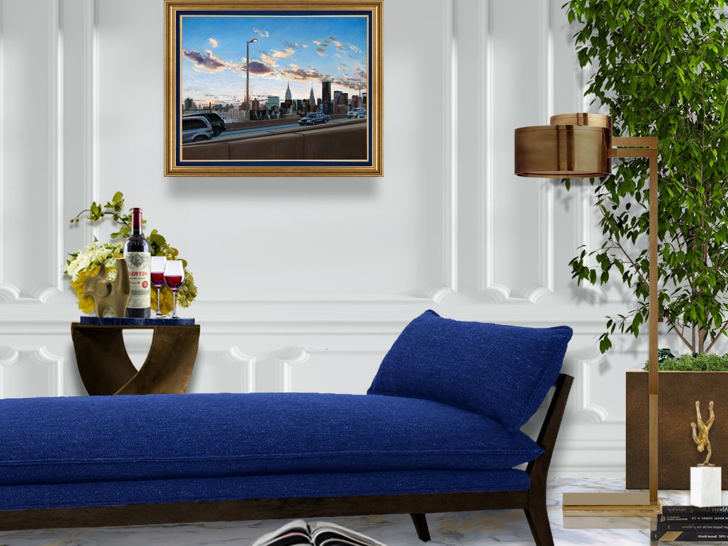 Into The City | Figurative Oil Painting by John Varriano