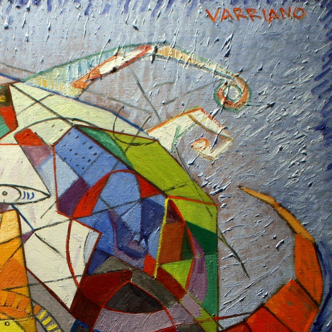 John Varriano, American Artist: Crab View 2