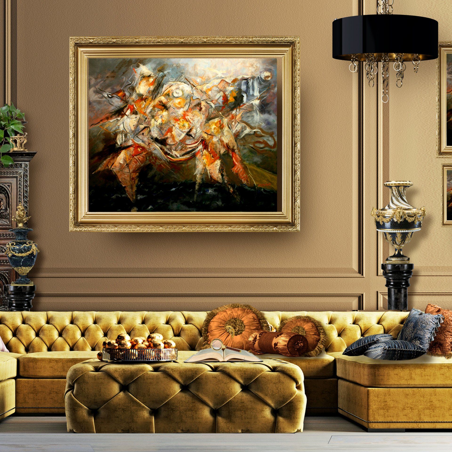John Varriano, American Artist: Fall of Icarus In Situ