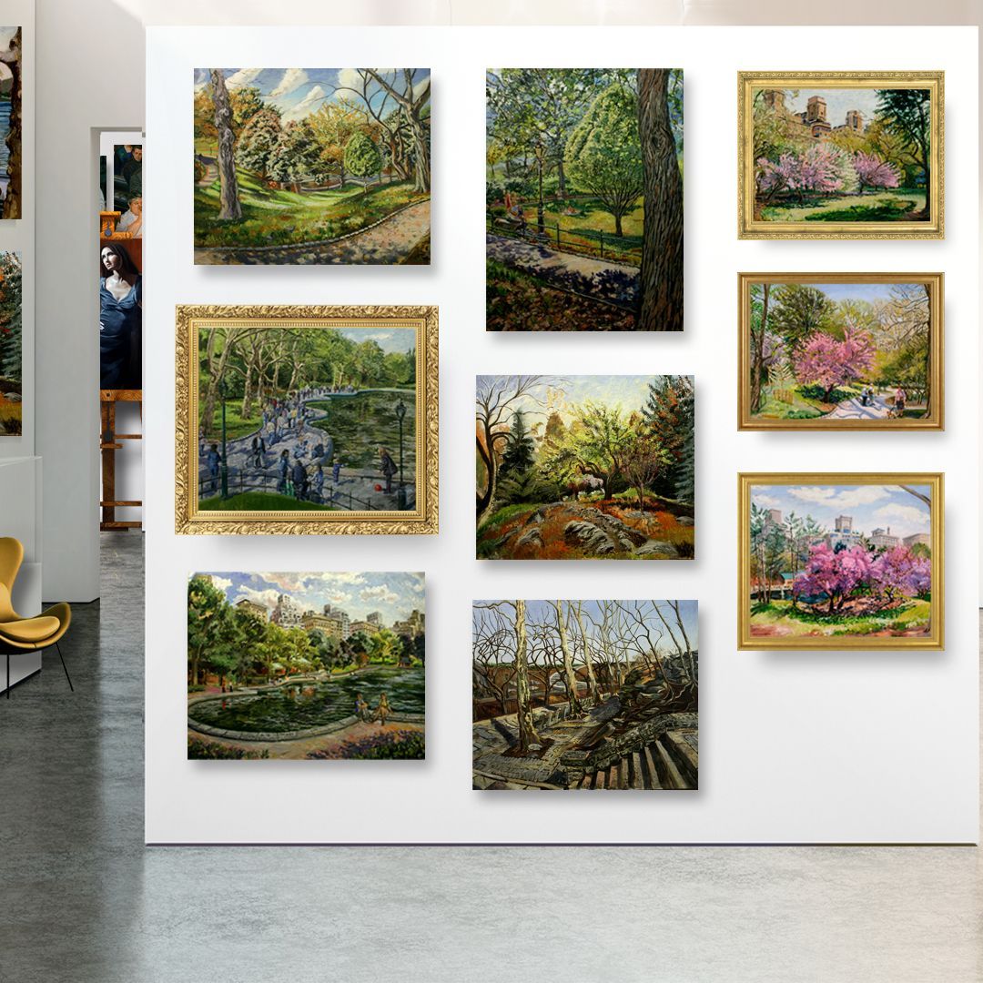 Figurative Landscape Oil Paintings by John Varriano