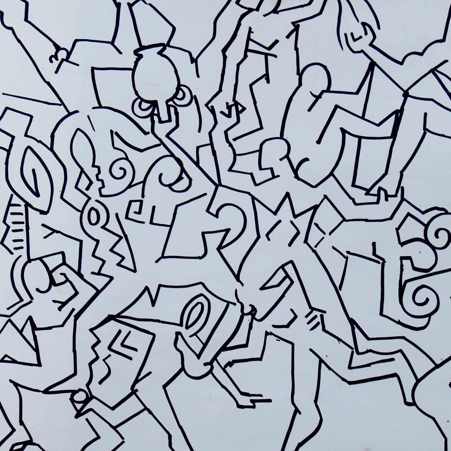 John Varriano, American Artist: Tribal Dance