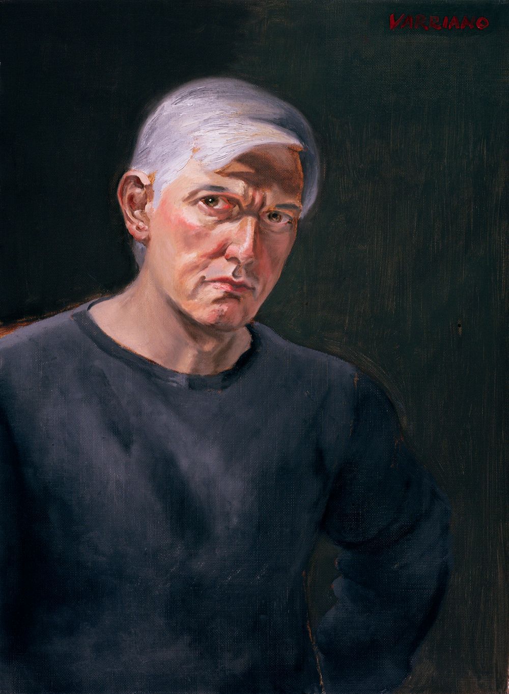 Late Night at The Studio | Figurative Oil Painting by John Varriano