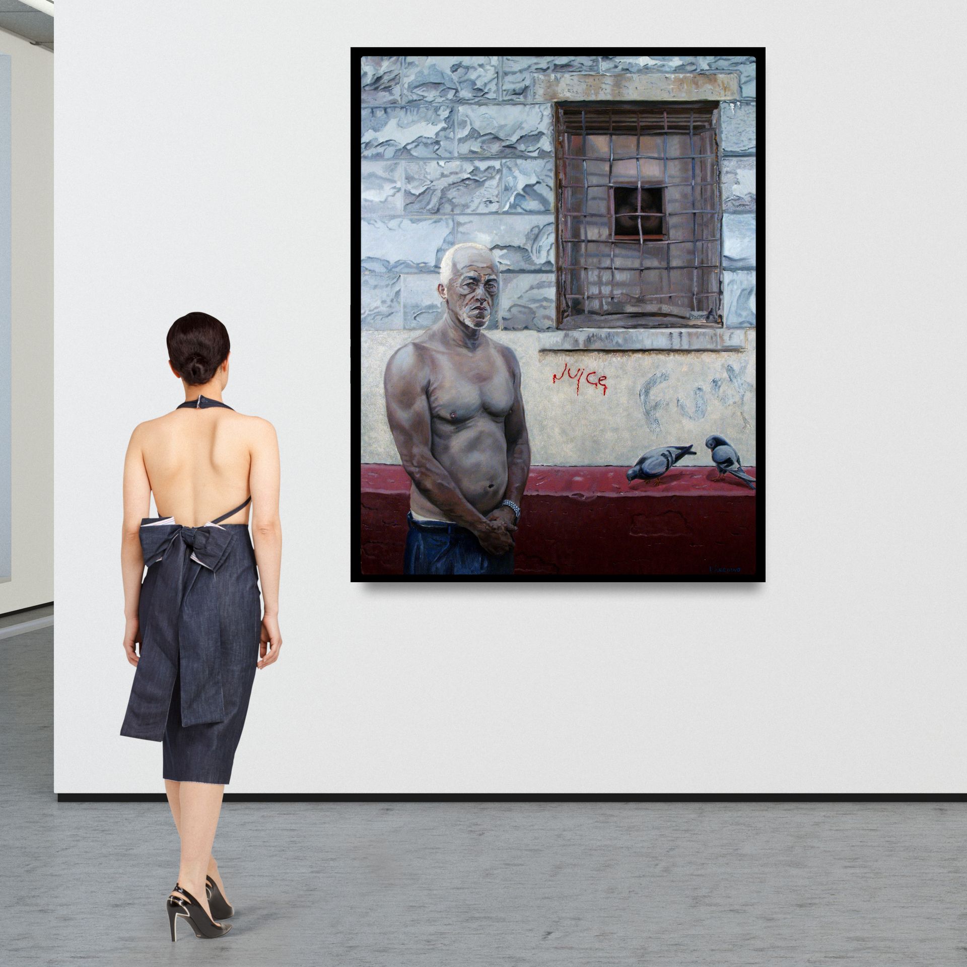 Machismo | Figurative  Oil Painting by John Varriano