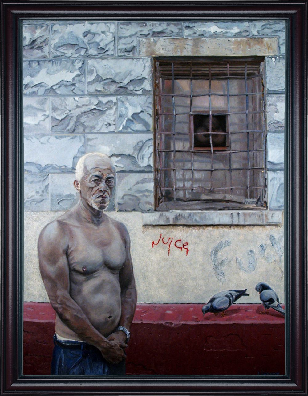 Machismo | Figurative Oil Painting by John Varriano