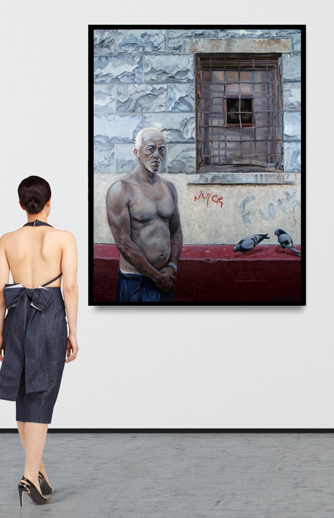 Machismo | Figurative Oil Painting by John Varriano