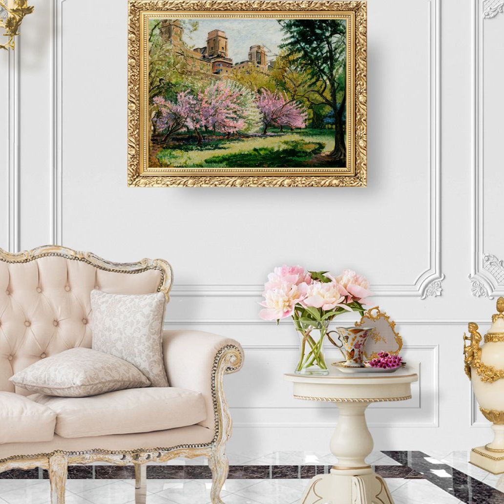 Spring Blossom | Landscape Oil Painting by John Varriano