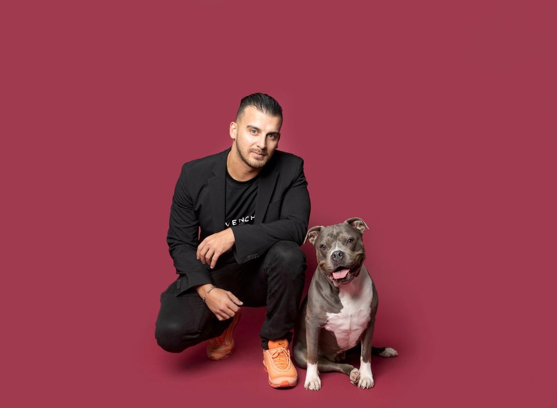 Pet personality portrait