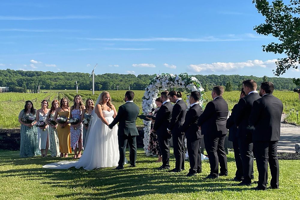 Wedding ceremony, Vineries Croatia, Vineyards Weddings