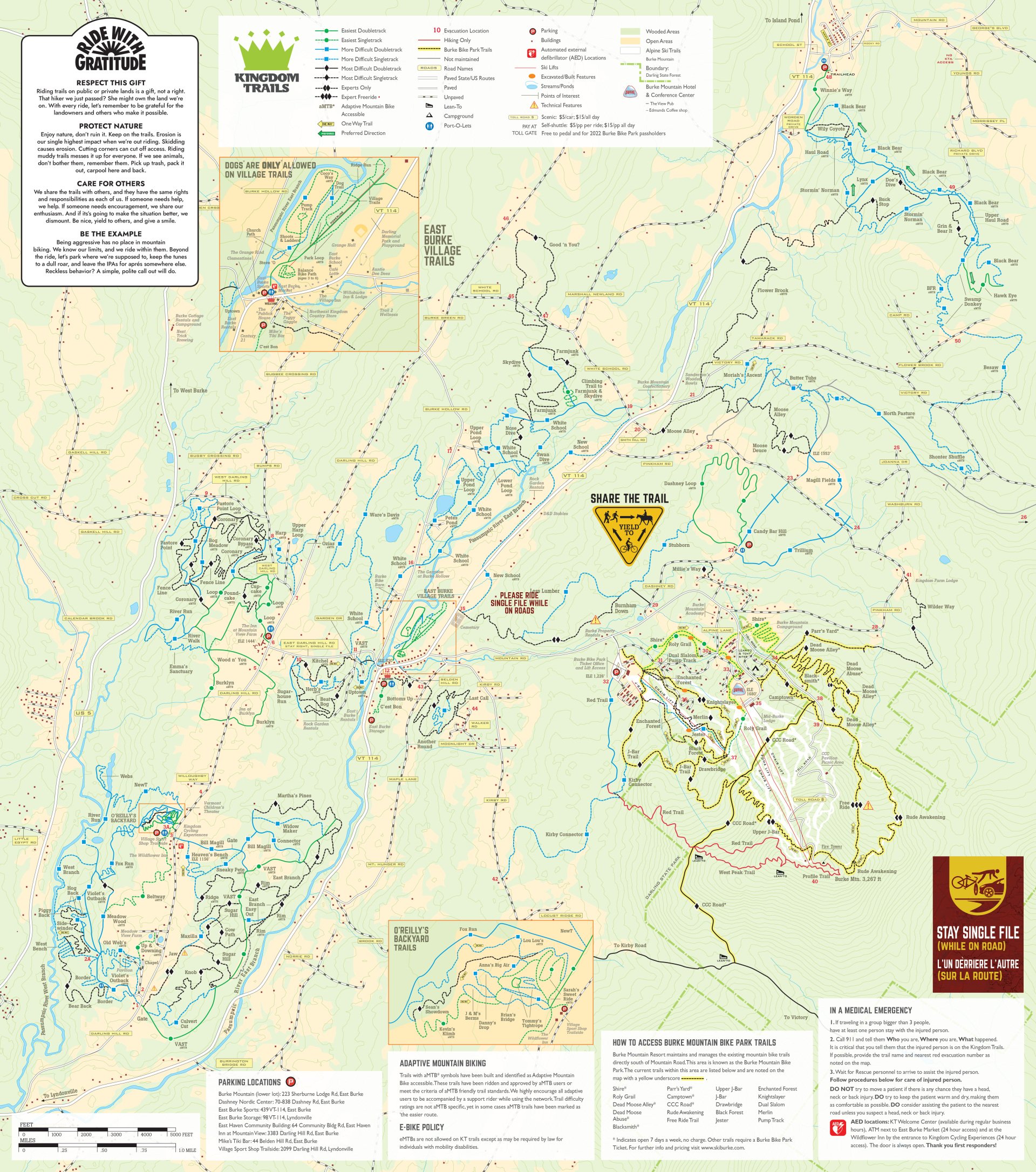 Kingdom Trail Association - KTA SummerMap 2022 Update V2 Export 