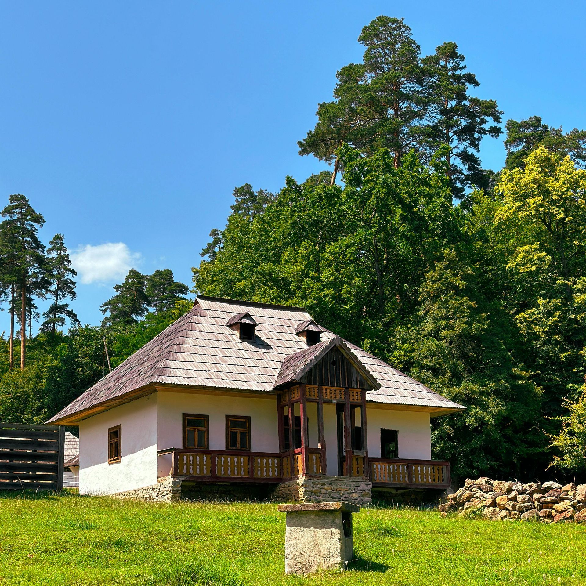 A house on the countryside.