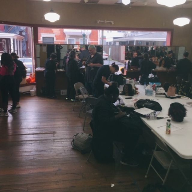 Hair Stylish at The Event — Hagerstown, MD — Award Beauty School