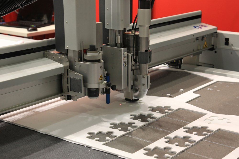 A Machine Cutting Out Shapes — AWE Engineering in South Lismore, NSW