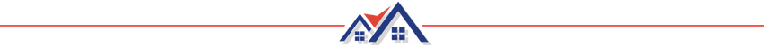 A computer generated image of a red , white and blue triangle on a white background.