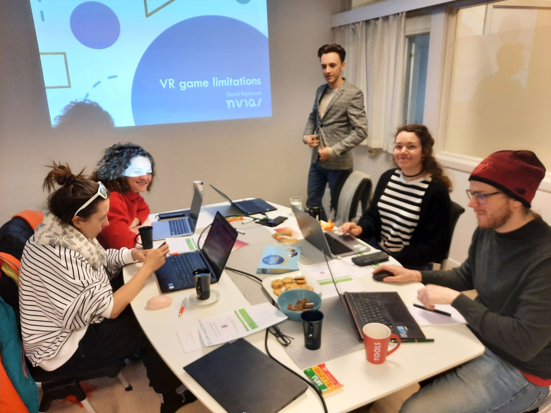 VET 4.0 prosjekt møte med Mladiinfo, Nvias og Prios.