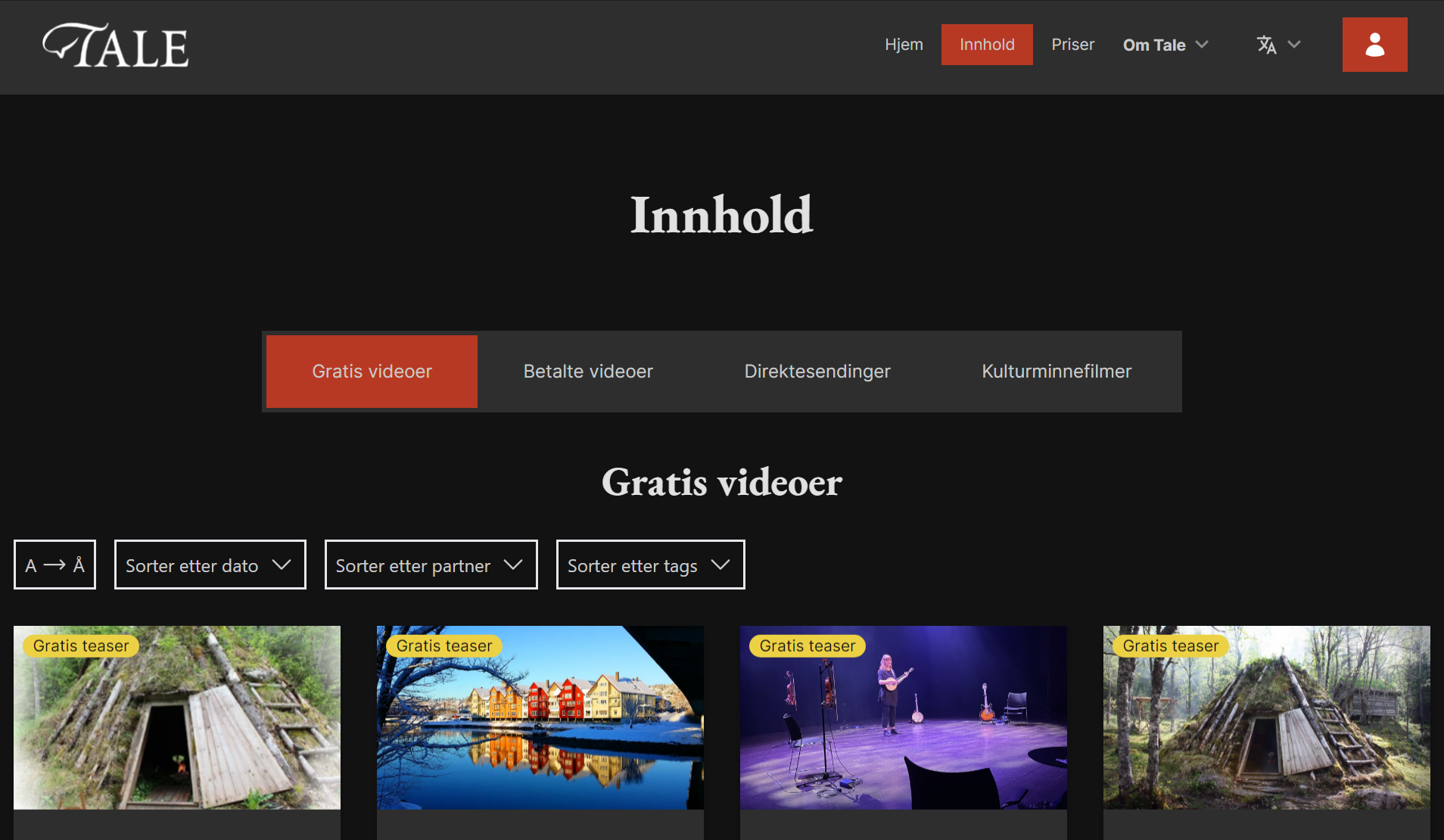 Fortellernettverket Tale Digital historieformidling