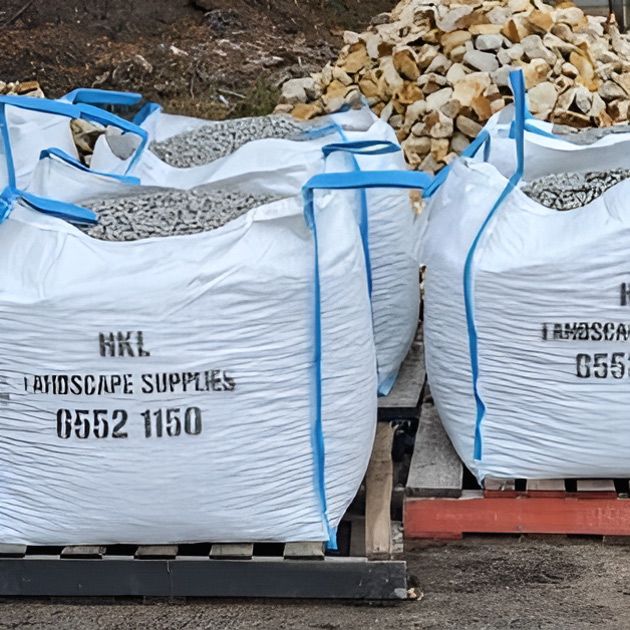 A Bunch of Bags That Say HKL Landscape Supplies on Them — HKL Landscape Supplies in Gloucester, NSW