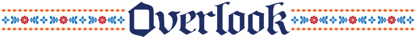 The word overlook is written in blue and red on a white background.