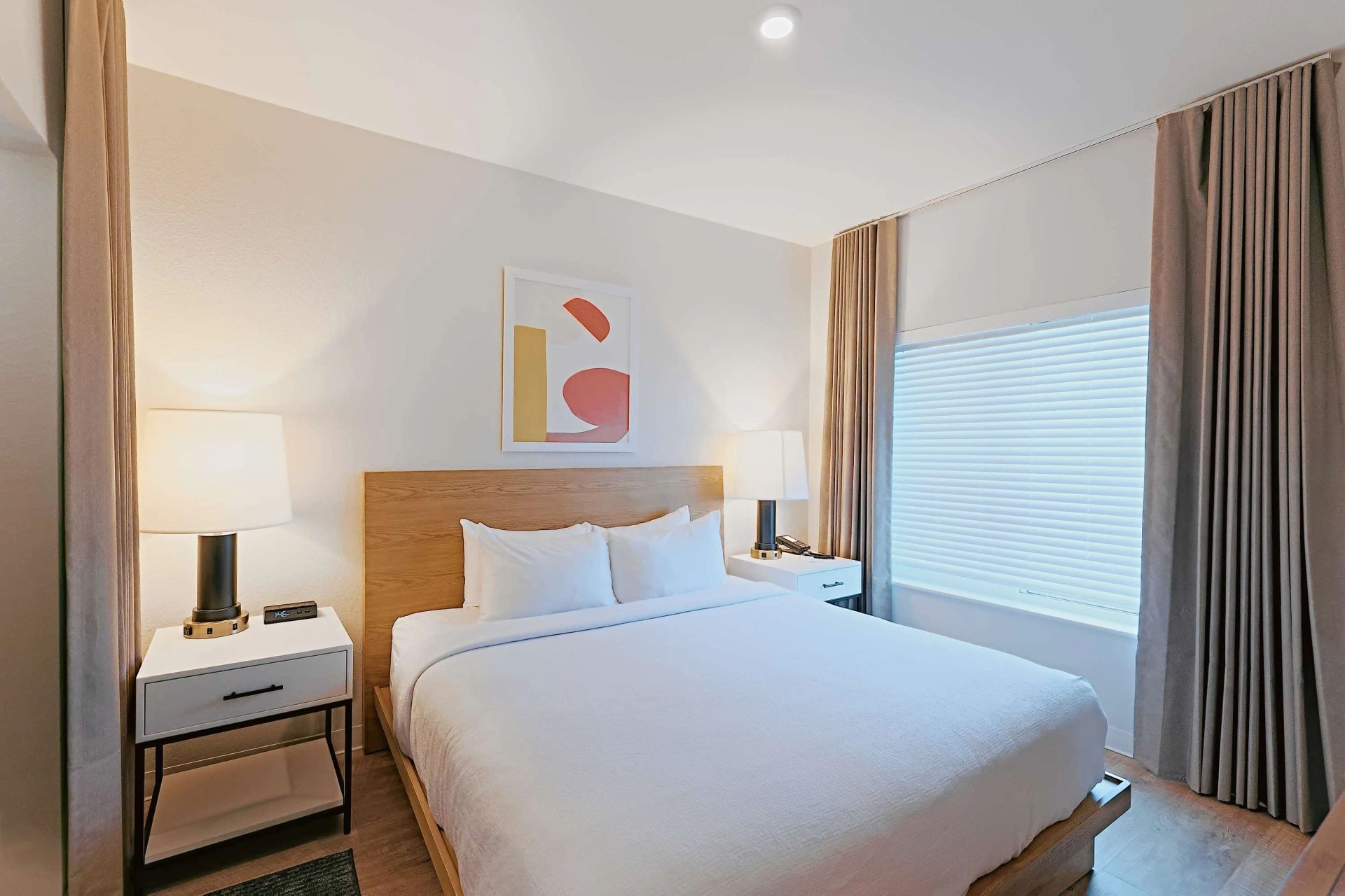 Furnished bedroom shown — representative home at WaterWalk Phoenix – North Happy Valley.