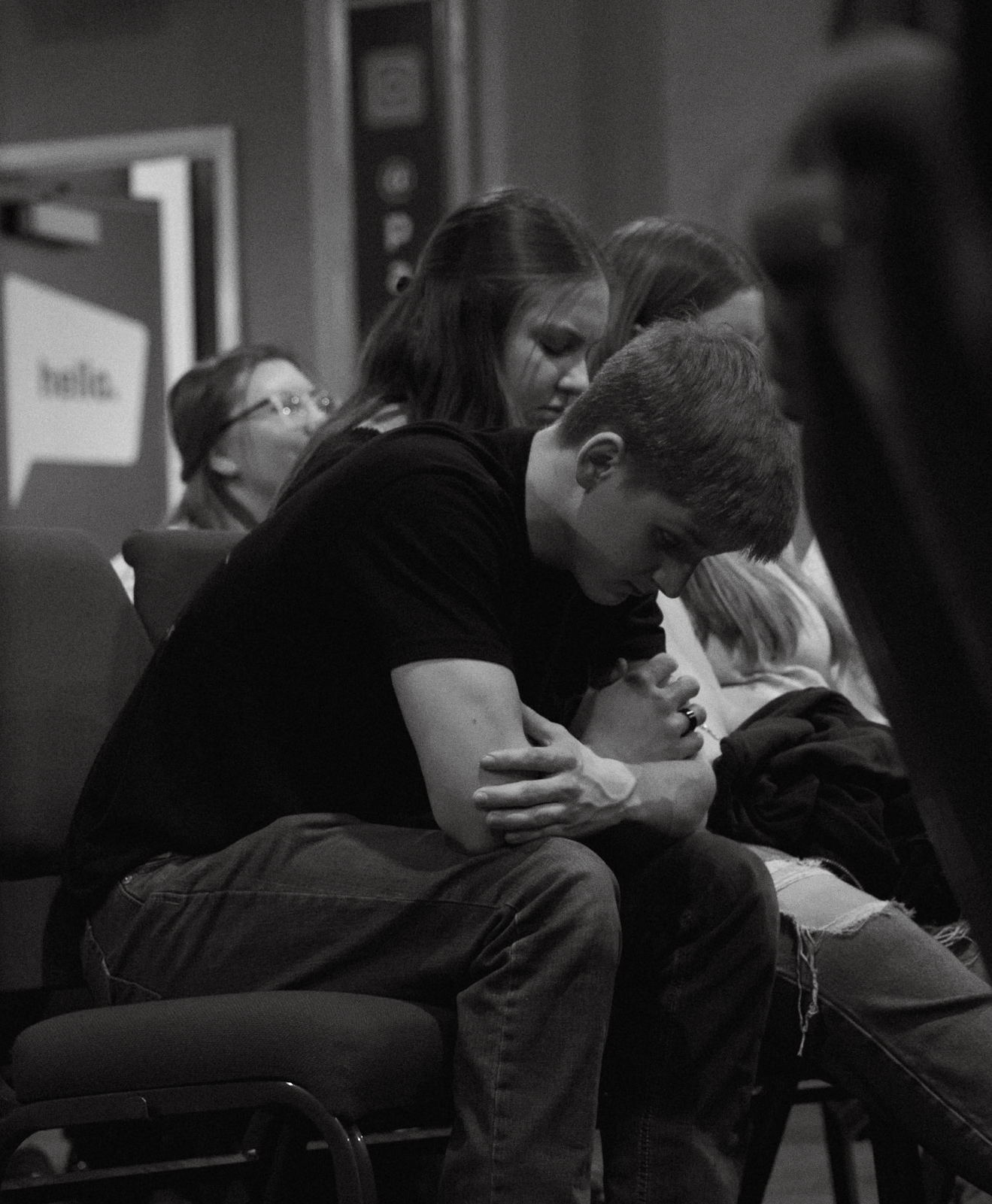 young adults playing a game