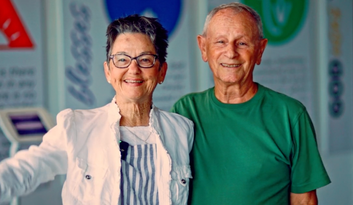 image of smiling older couple