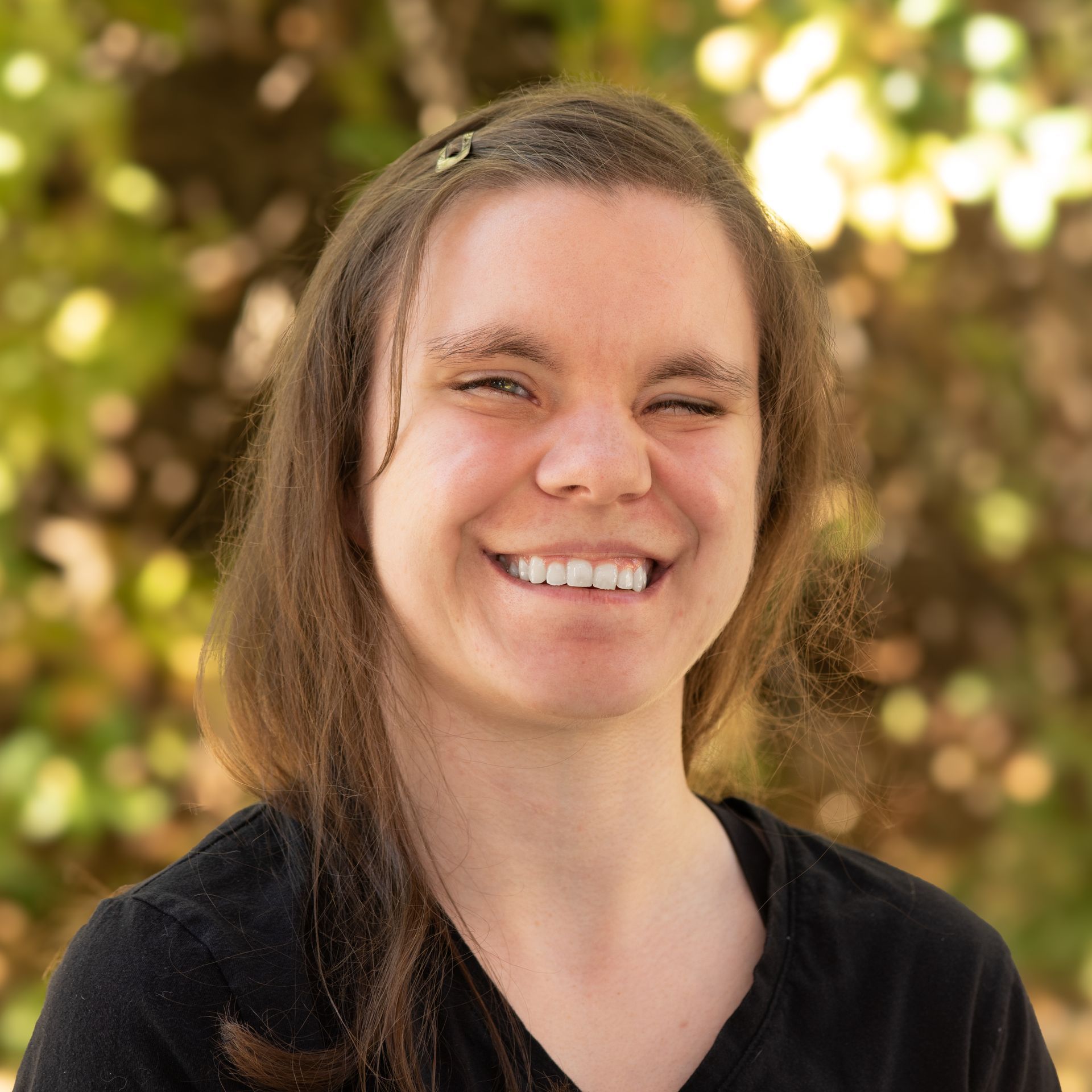 photo of smiling adult female
