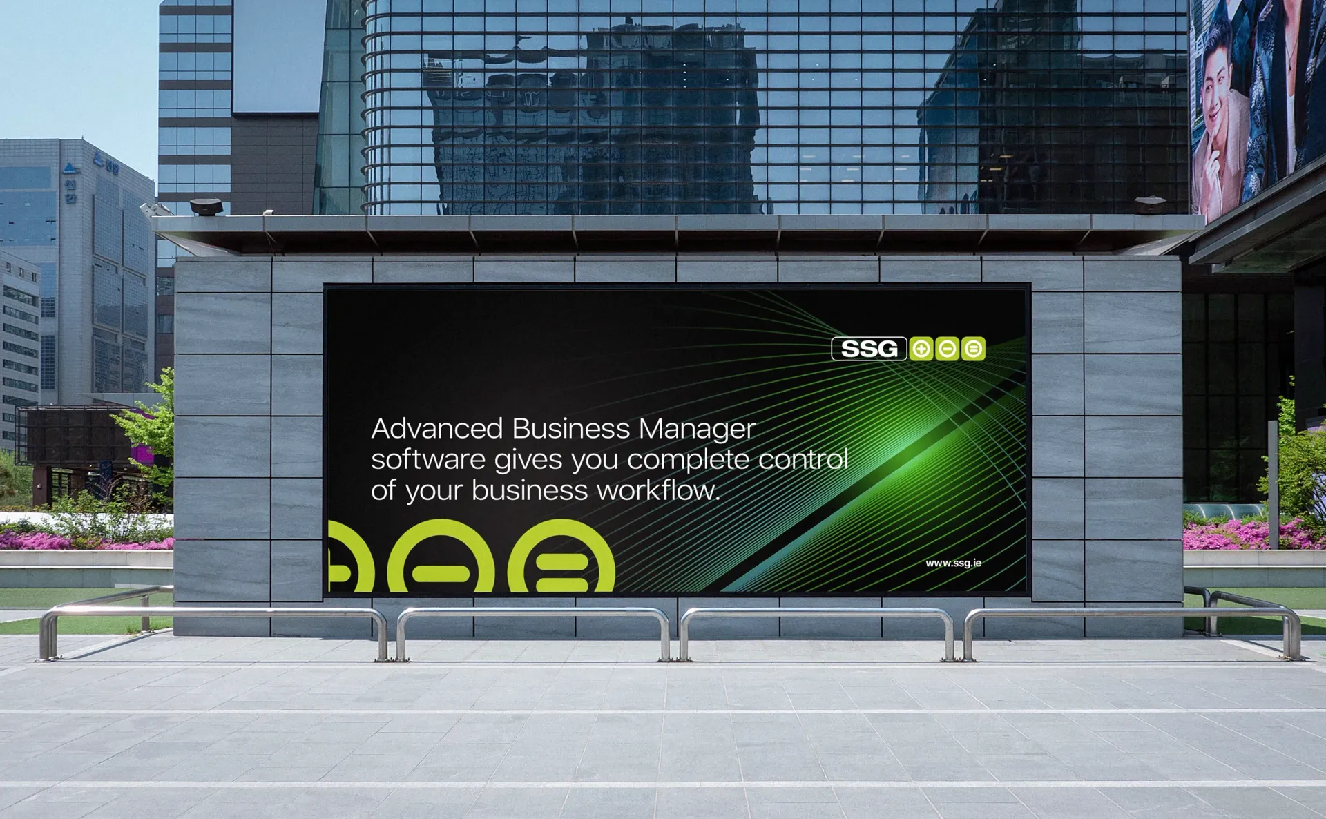 Billboard displaying 