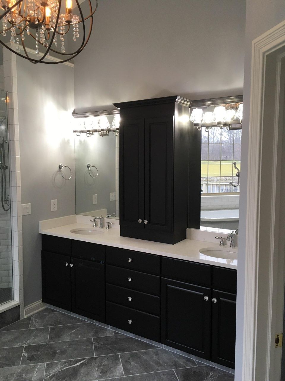 Bathroom With Cabinets — Indianapolis, IN — Tremain Corporation