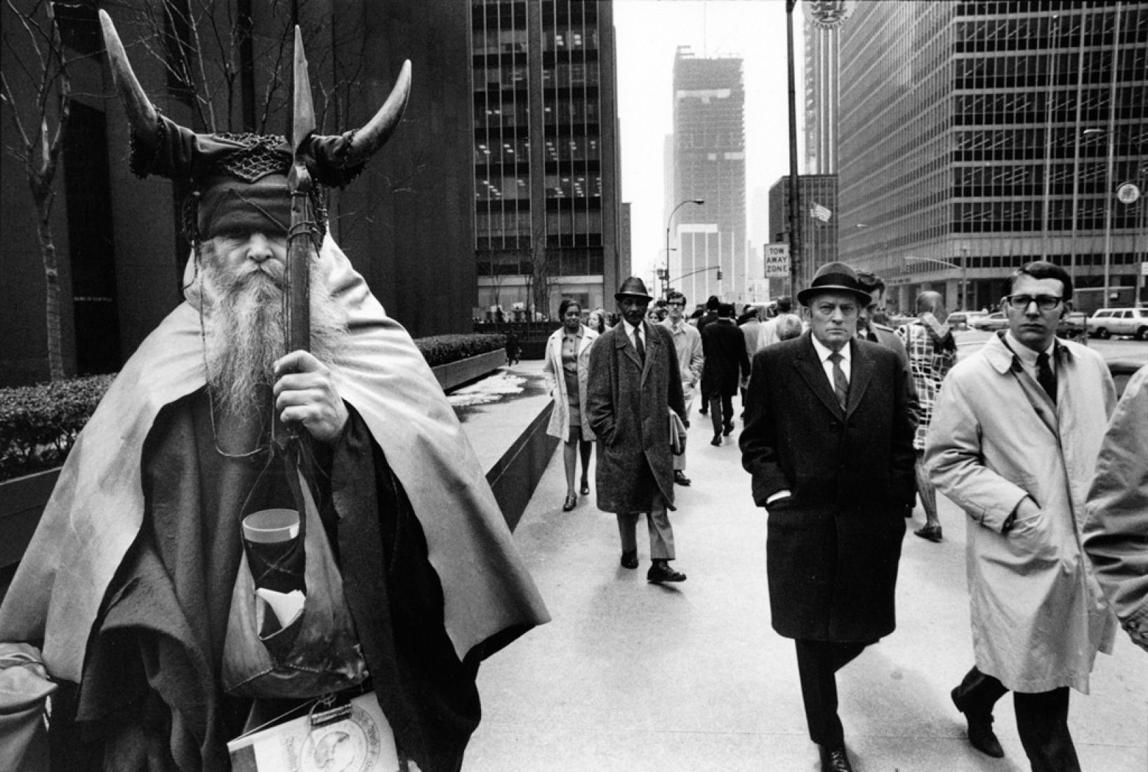 Black and white Viking street photography for Moondogs blog