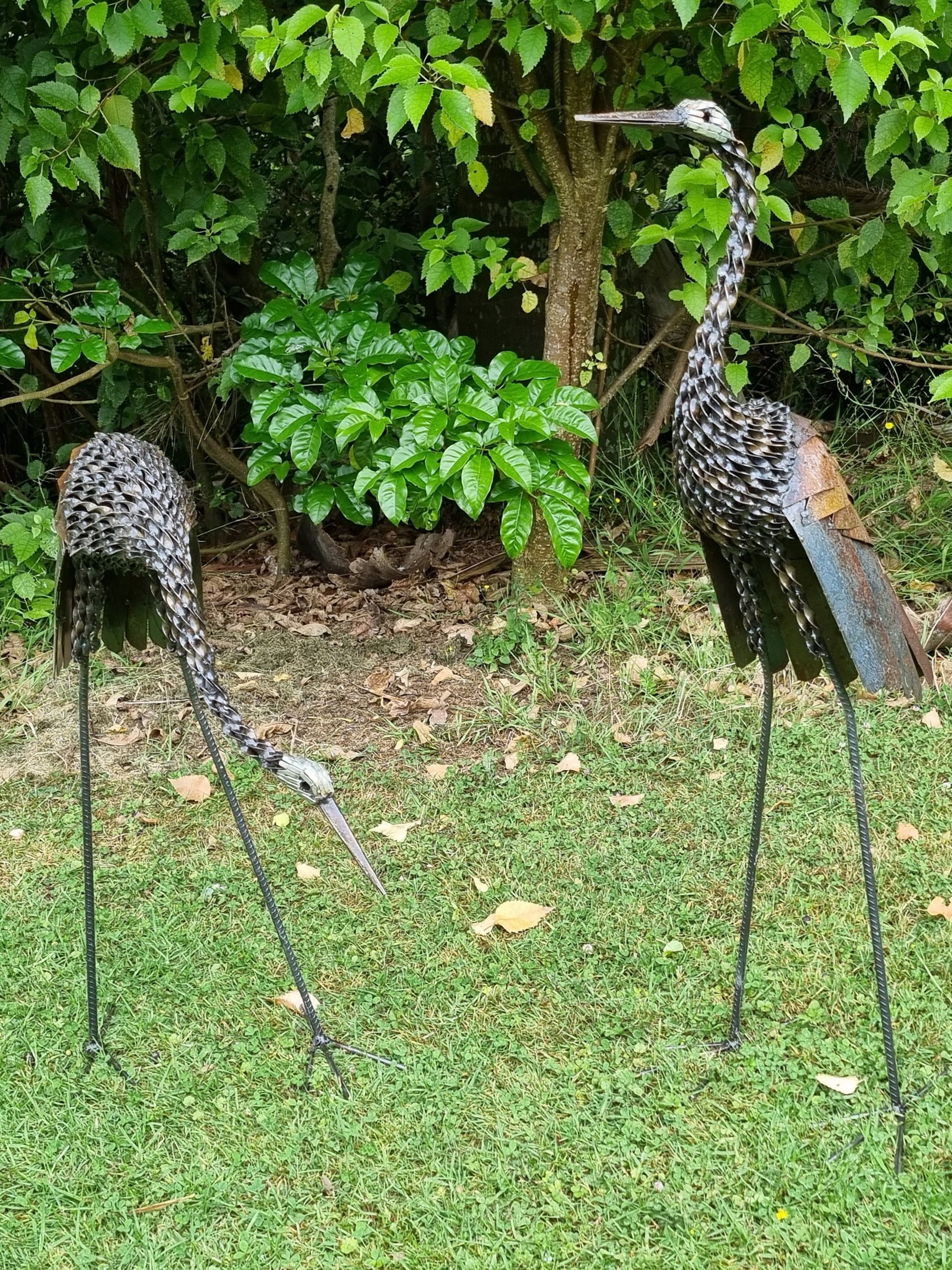 Twisted metal heron