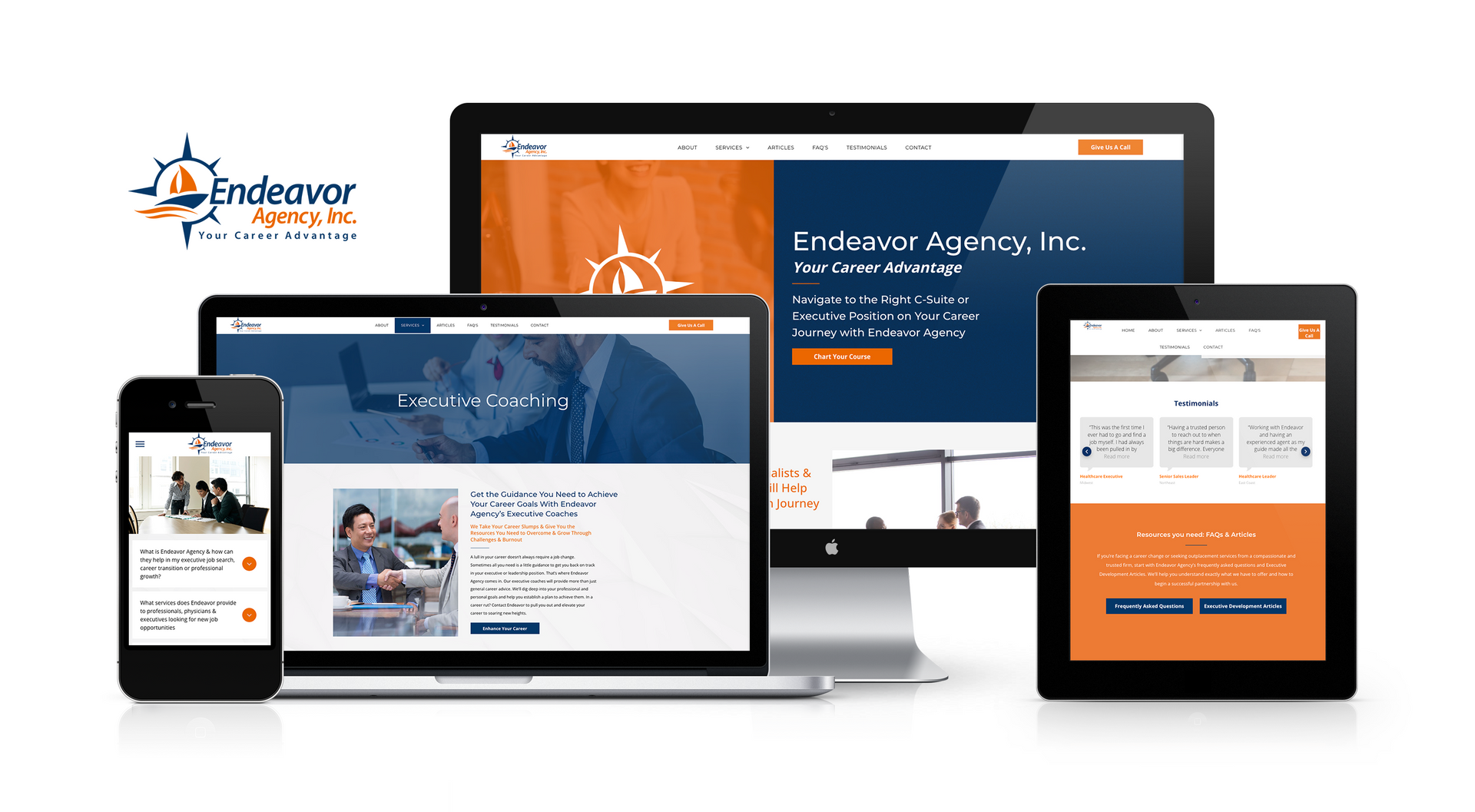 Lift Division, a Web Marketing Firm in Mid-Missouri, Crafted a New Website for Endeavor Agency.