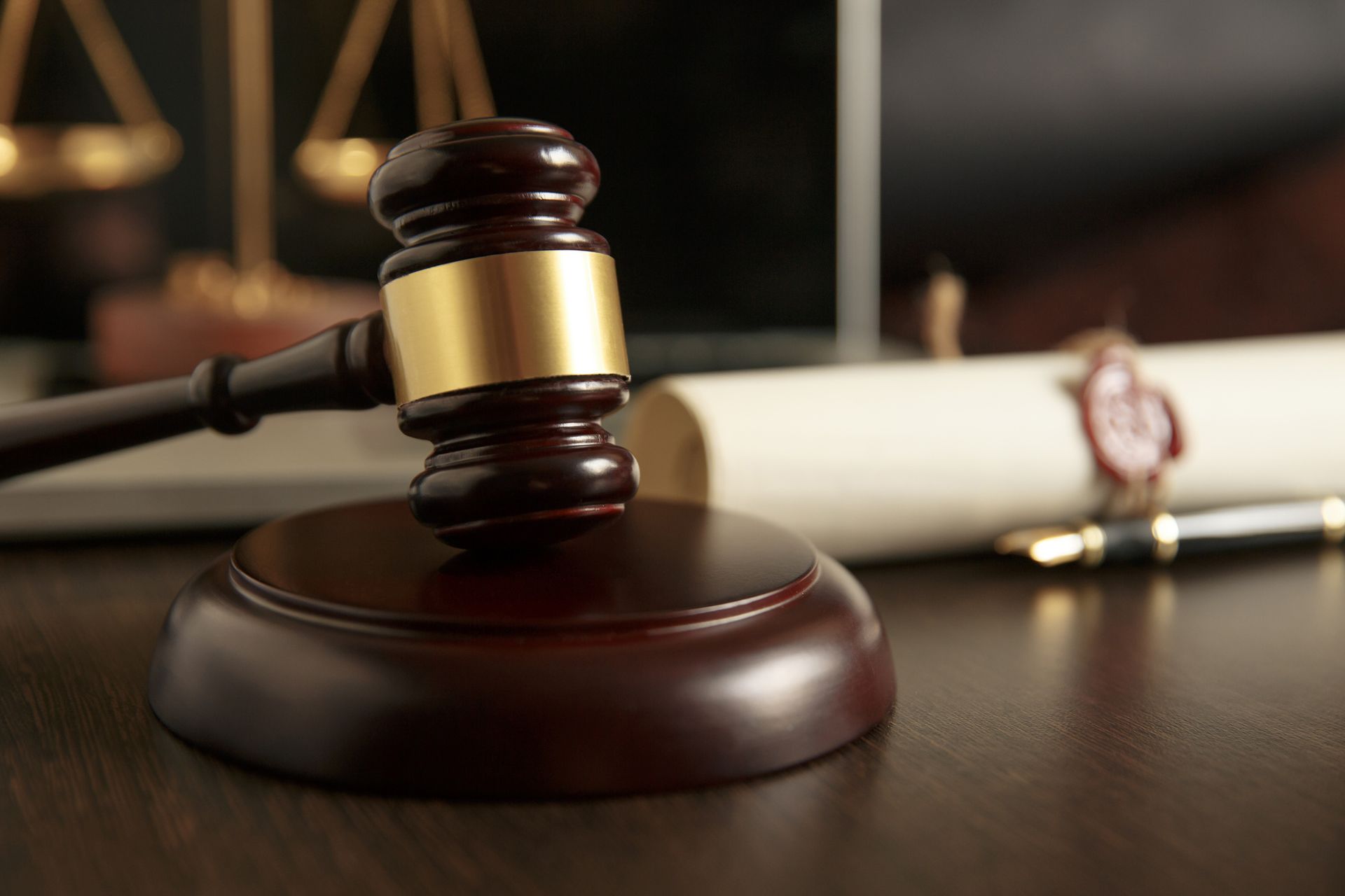 Wooden Judge's Gavel on the Wooden Table — Lebanon, PA — Spitler, Kilgore & Enck, PC Wooden Judge's Gavel on the Wooden Table — Lebanon, PA — Spitler, Kilgore & Enck, PC