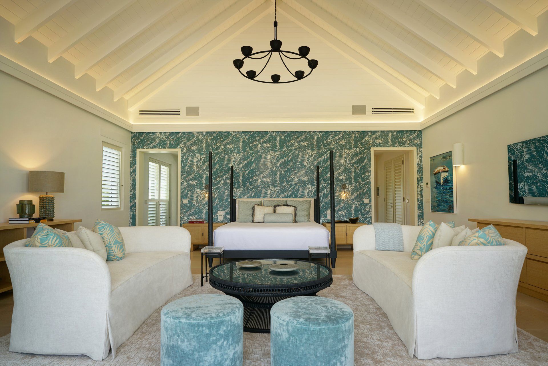 Tŷ Compton Jumby Bay island Gardenia Suite
