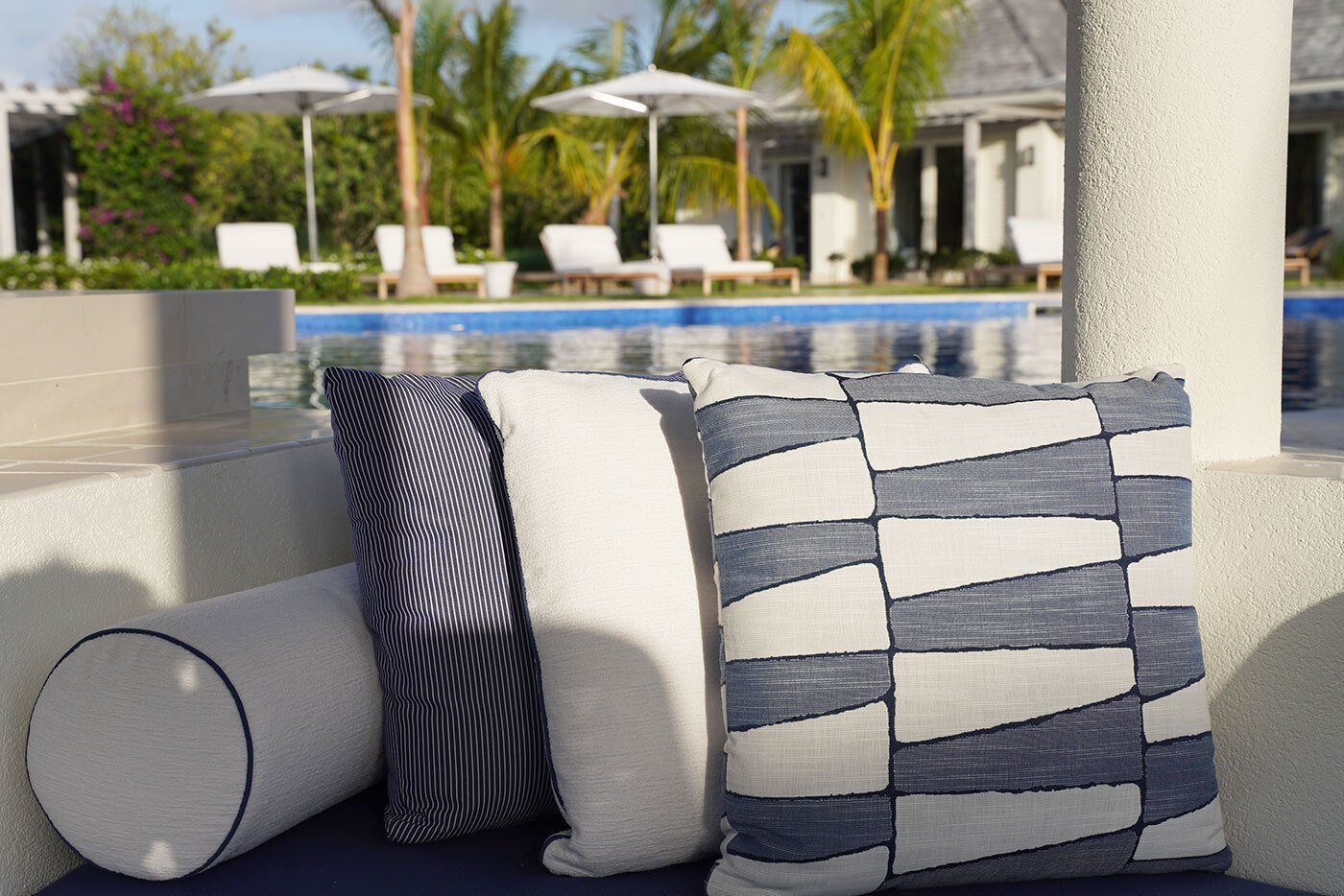 Ty Compton villa pool area